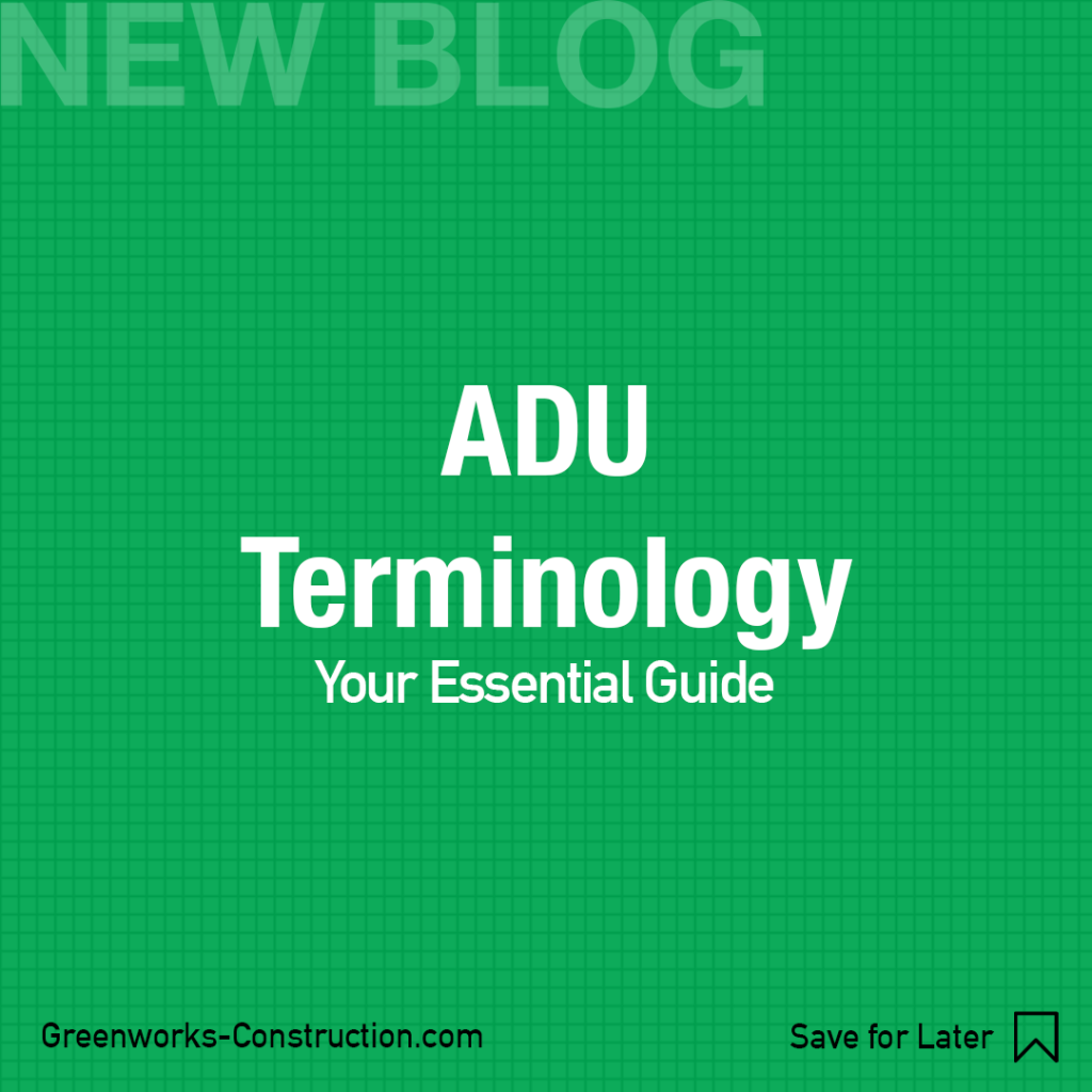 ADU Terminology: Your Essential Guide